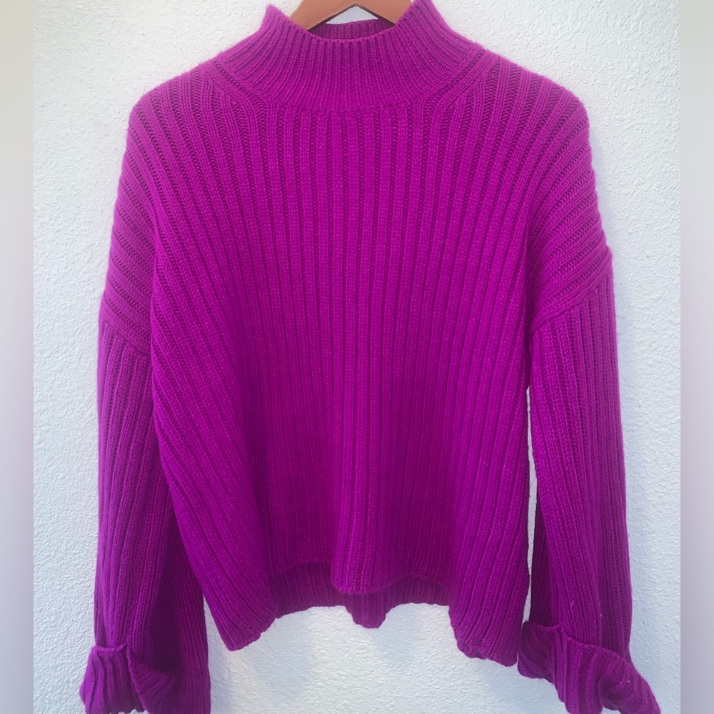 Purple sweater